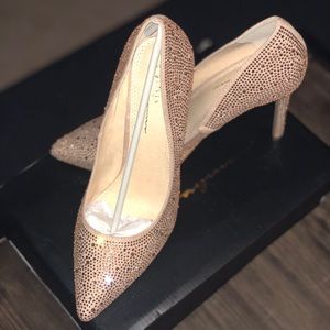 Gorgeous rose gold Olivia Ferguson heels